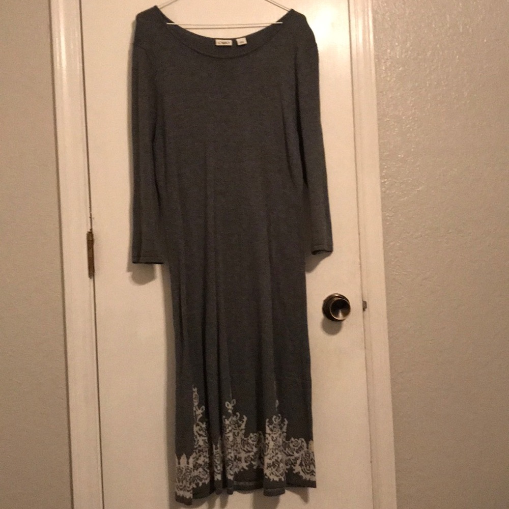 Cato Grey Sweater Dress